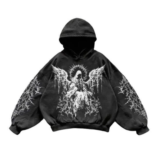 BLKED™ Gothic Angel Hoodie