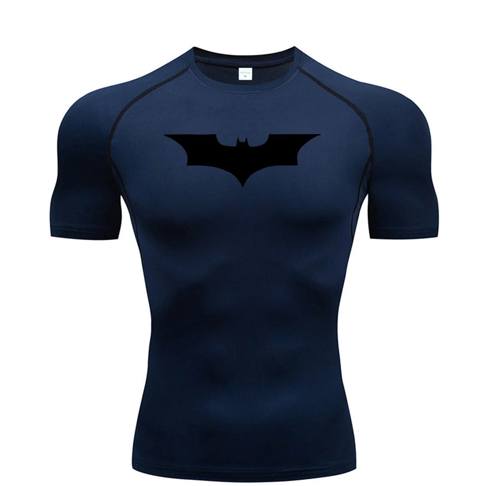 BLKED™ Bat Man Short Sleeve Compression Shirt