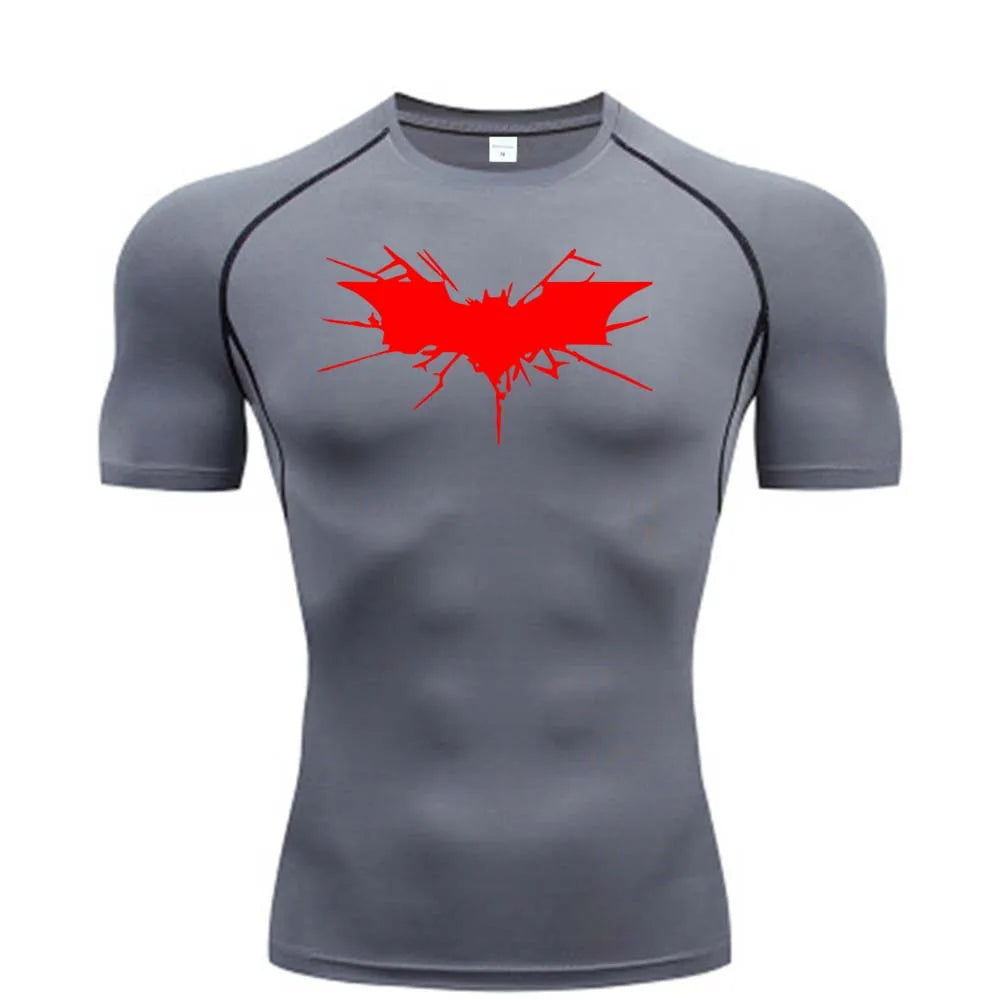 BLKED™ Bat Man v2 Short Sleeve Compression Shirt