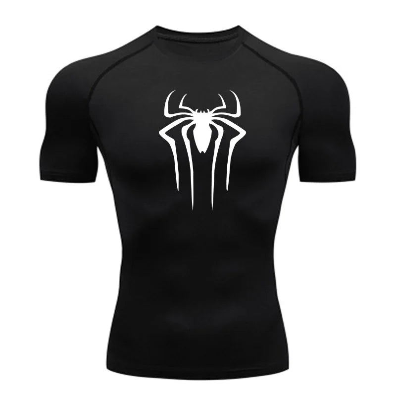 BLKED™ Spider Man Short Sleeve Compression Shirt