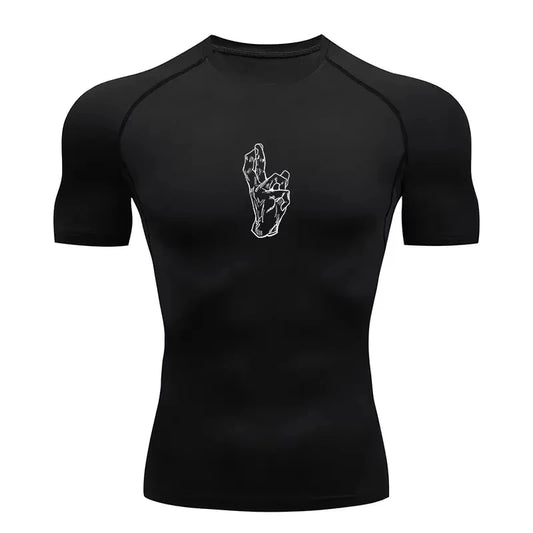 BLKED™ Domain Expansion Short Sleeve Compression Shirt