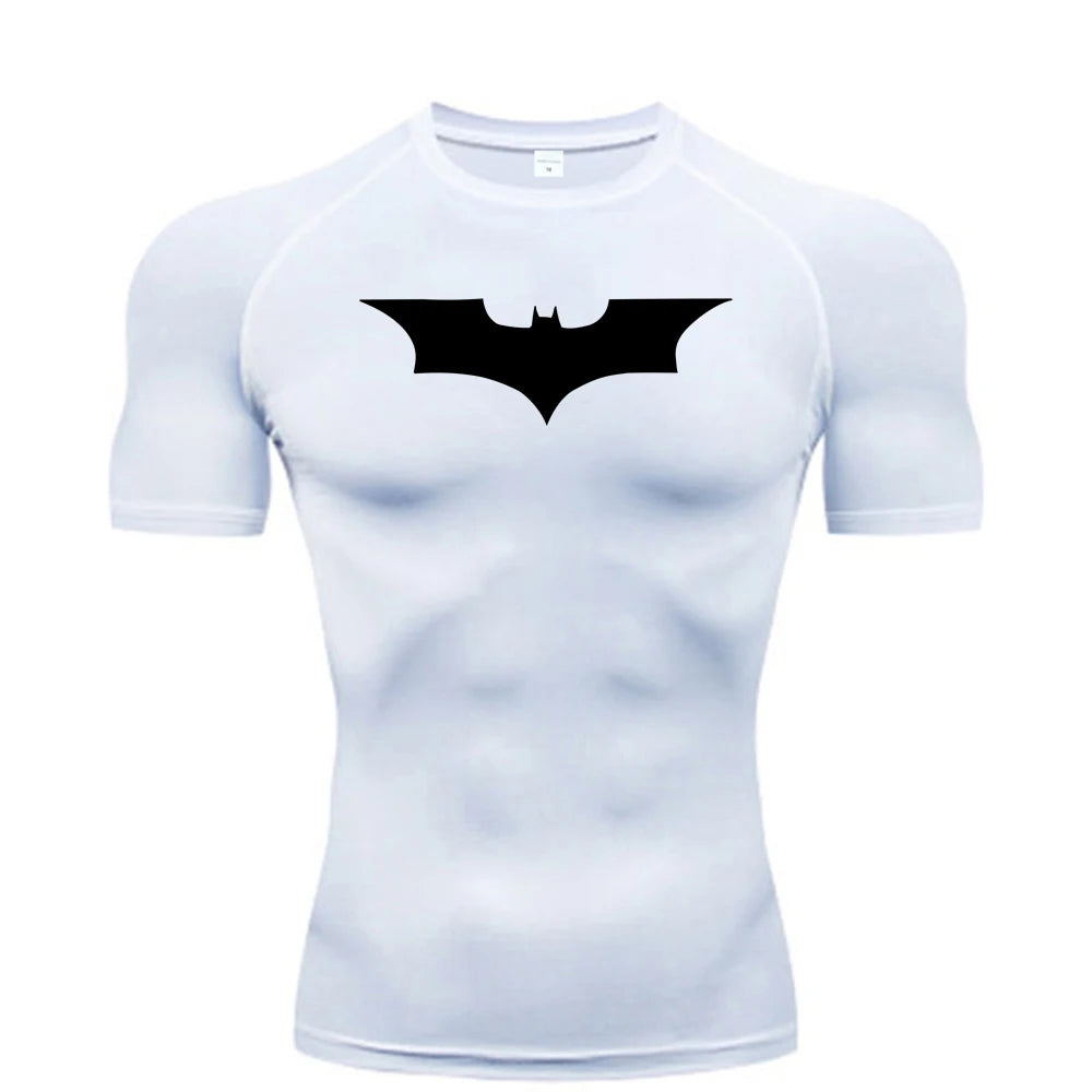 BLKED™ Bat Man Short Sleeve Compression Shirt