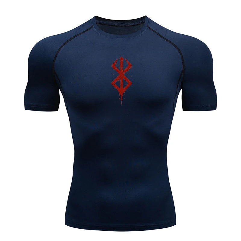 BLKED™ Berserk Short Sleeve Compression Shirt