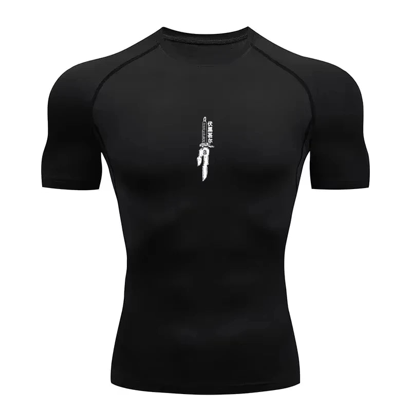 BLKED™ Toji Blade Short Sleeve Compression Shirt