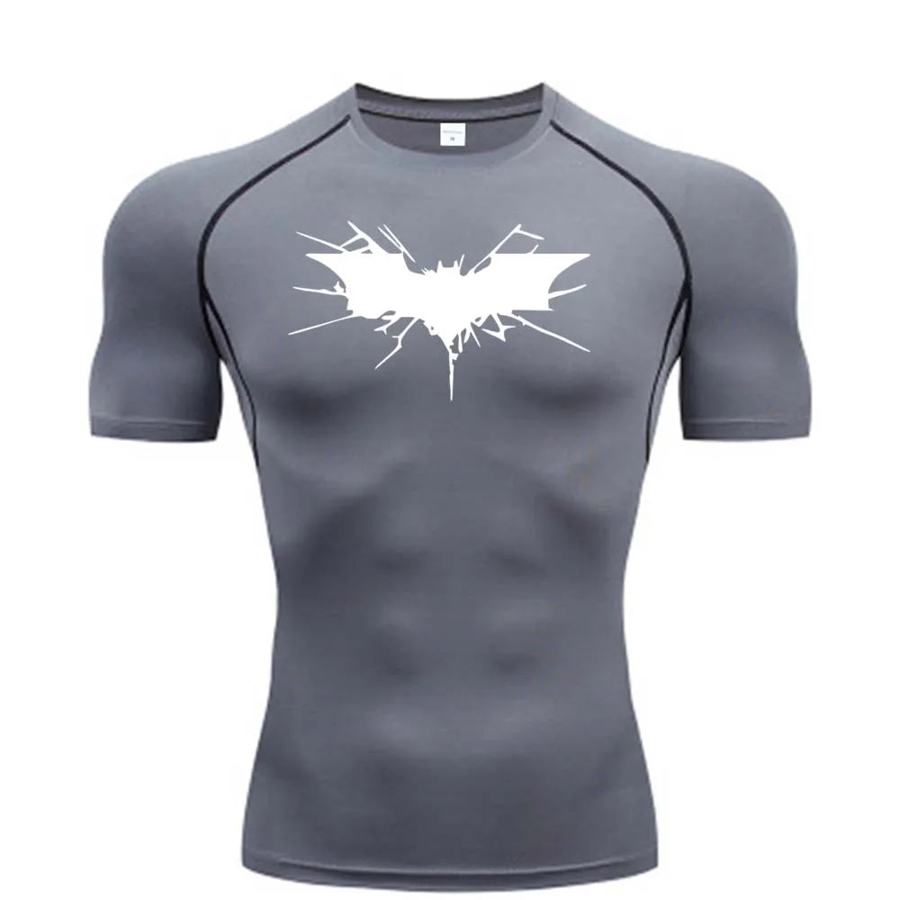 BLKED™ Bat Man v2 Short Sleeve Compression Shirt