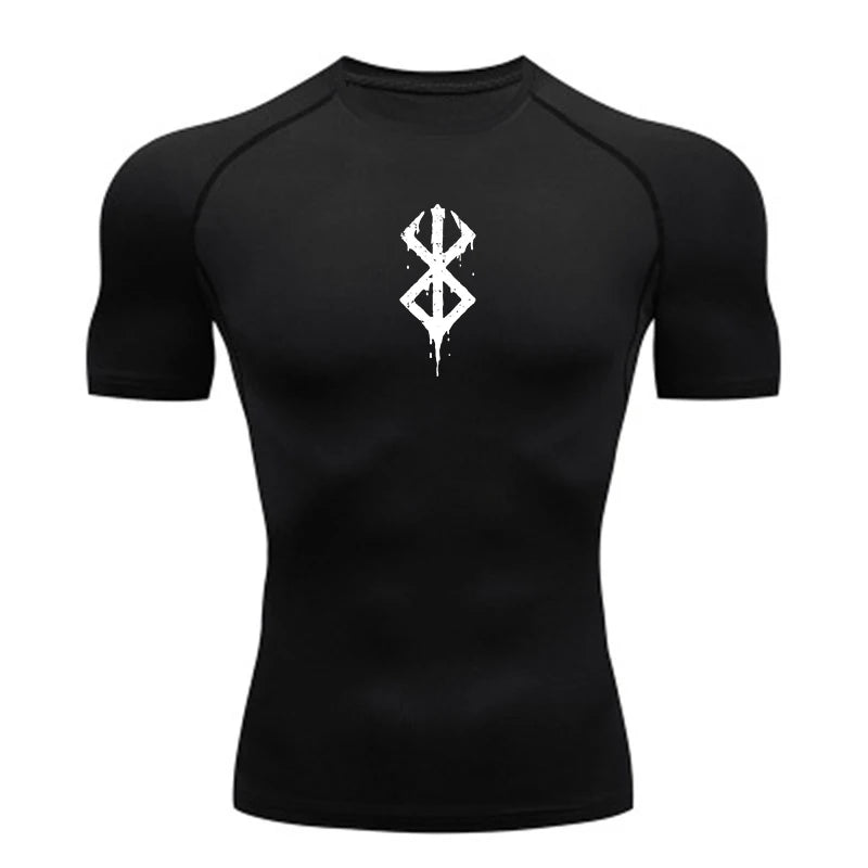 BLKED™ Berserk Short Sleeve Compression Shirt