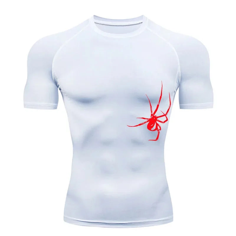 BLKED™ Spider Short Sleeve Compression Shirt