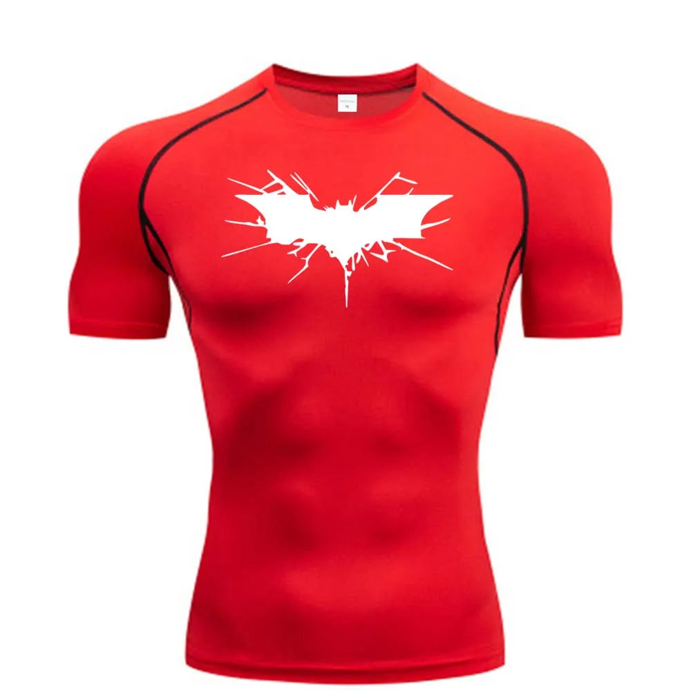 BLKED™ Bat Man v2 Short Sleeve Compression Shirt