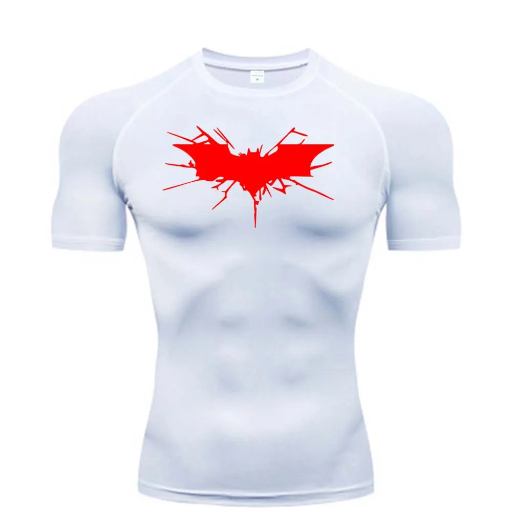 BLKED™ Bat Man v2 Short Sleeve Compression Shirt