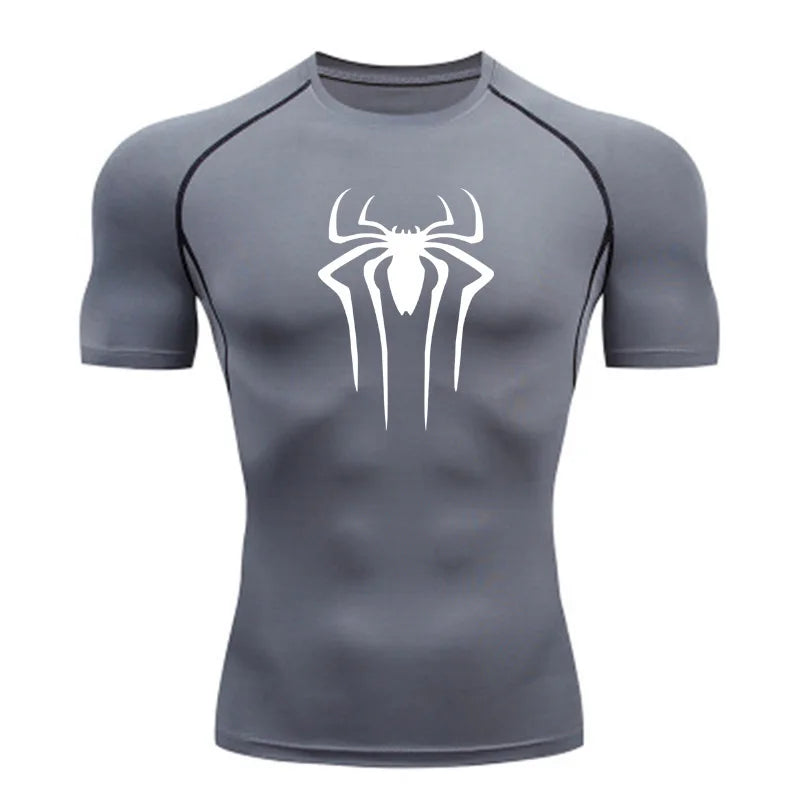 BLKED™ Spider Man Short Sleeve Compression Shirt