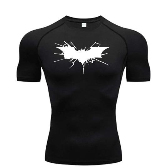 BLKED™ Bat Man v2 Short Sleeve Compression Shirt