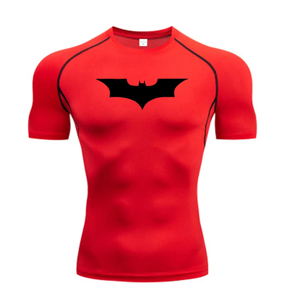 BLKED™ Bat Man Short Sleeve Compression Shirt