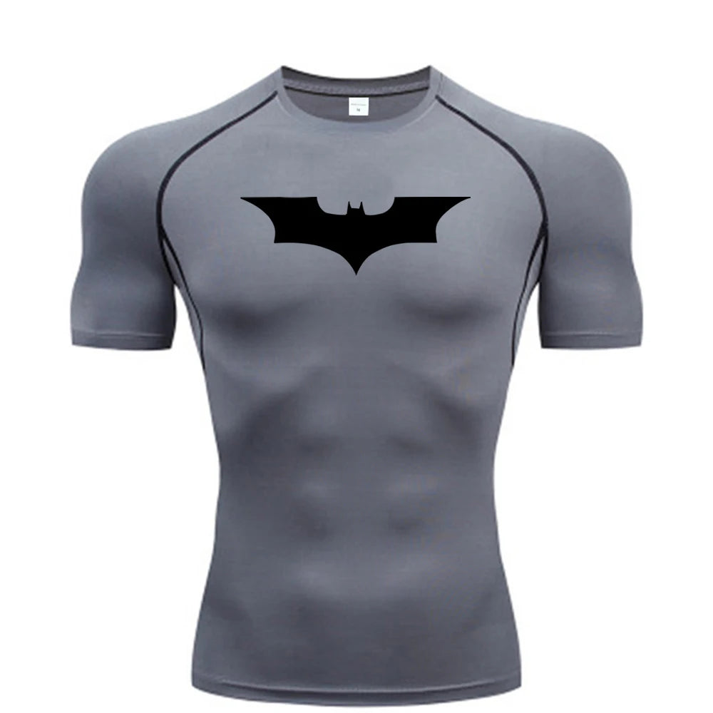 BLKED™ Bat Man Short Sleeve Compression Shirt