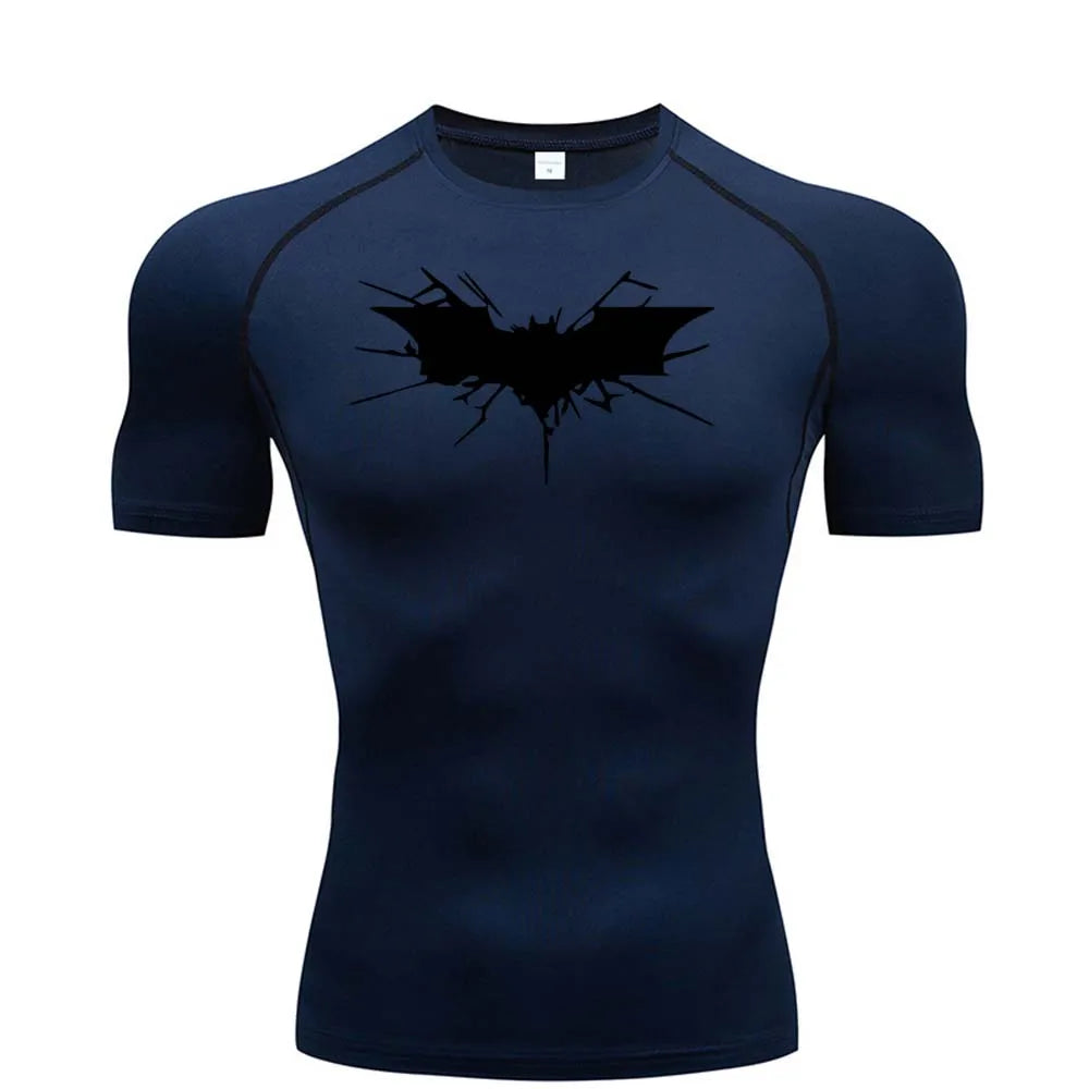 BLKED™ Bat Man v2 Short Sleeve Compression Shirt