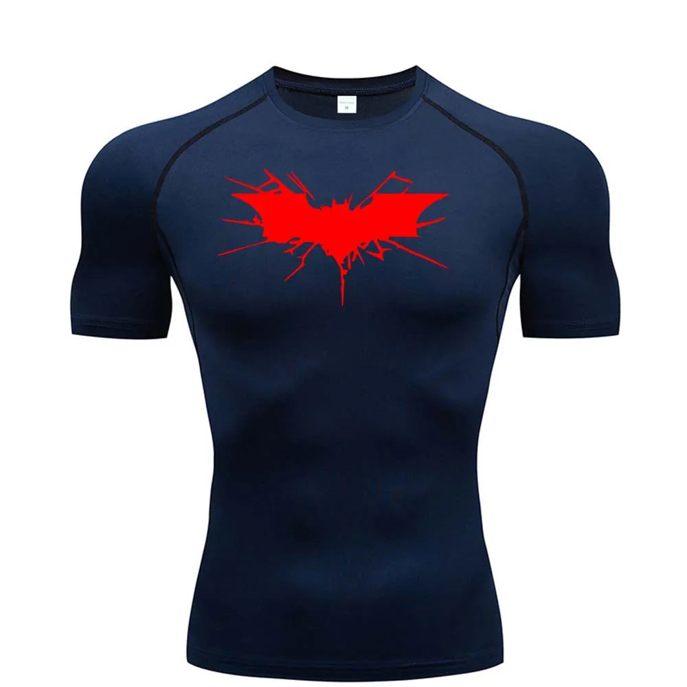 BLKED™ Bat Man v2 Short Sleeve Compression Shirt