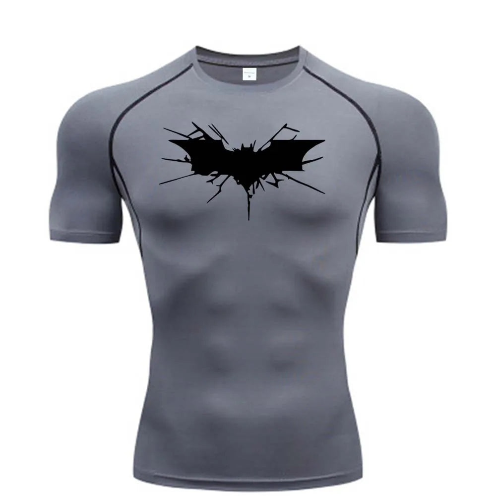 BLKED™ Bat Man v2 Short Sleeve Compression Shirt