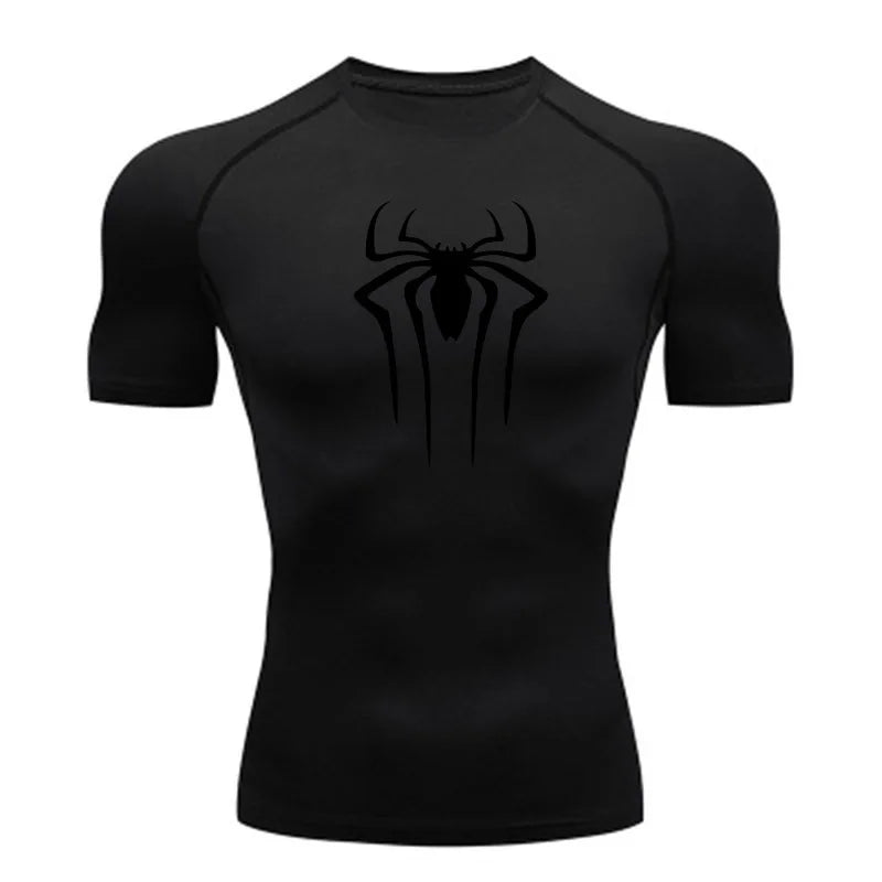 BLKED™ Spider Man Short Sleeve Compression Shirt