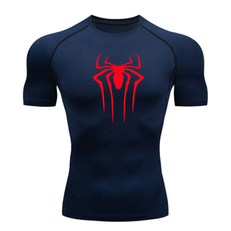 BLKED™ Spider Man Short Sleeve Compression Shirt