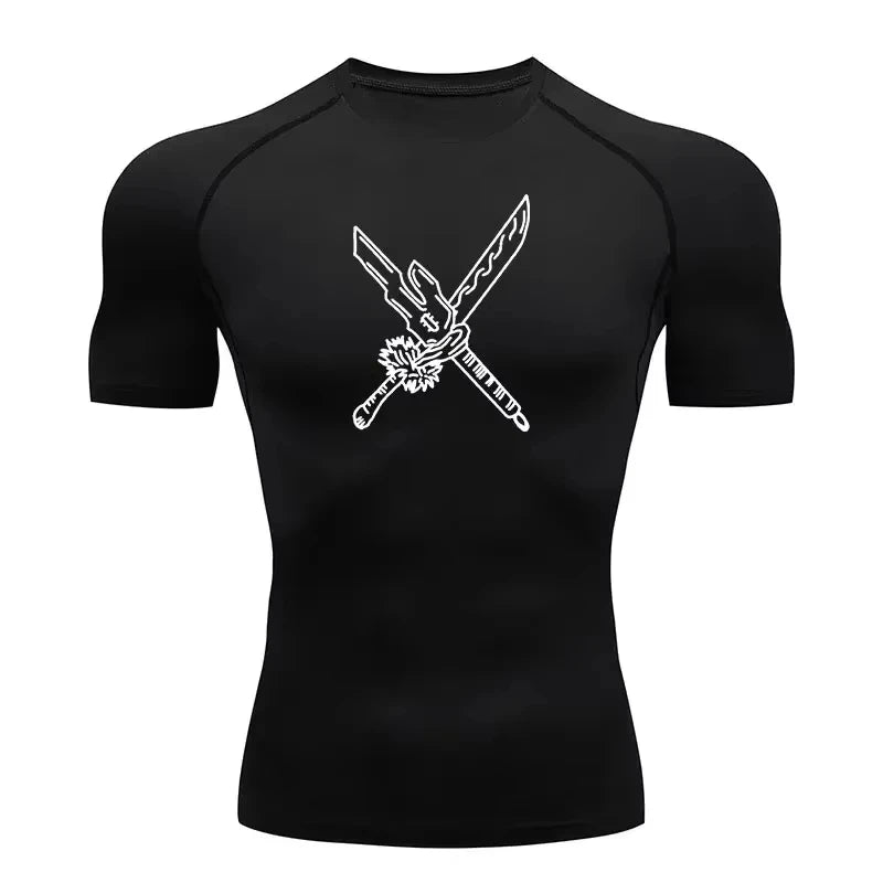 BLKED™ Toji Blade v2 Short Sleeve Compression Shirt