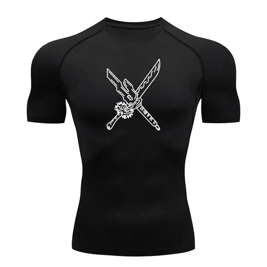 BLKED™ Toji Blade v2 Short Sleeve Compression Shirt