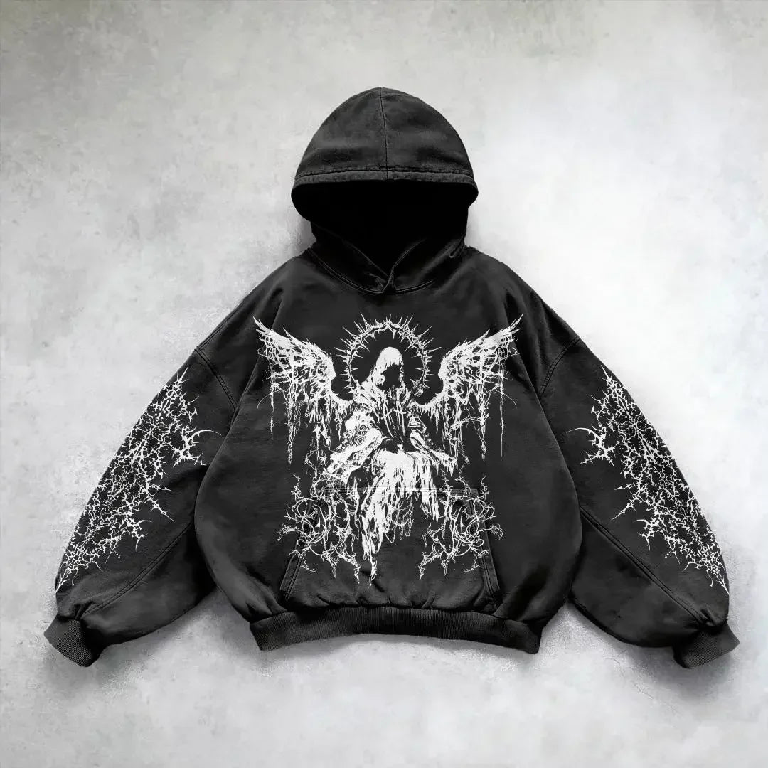 BLKED™ Gothic Angel Hoodie