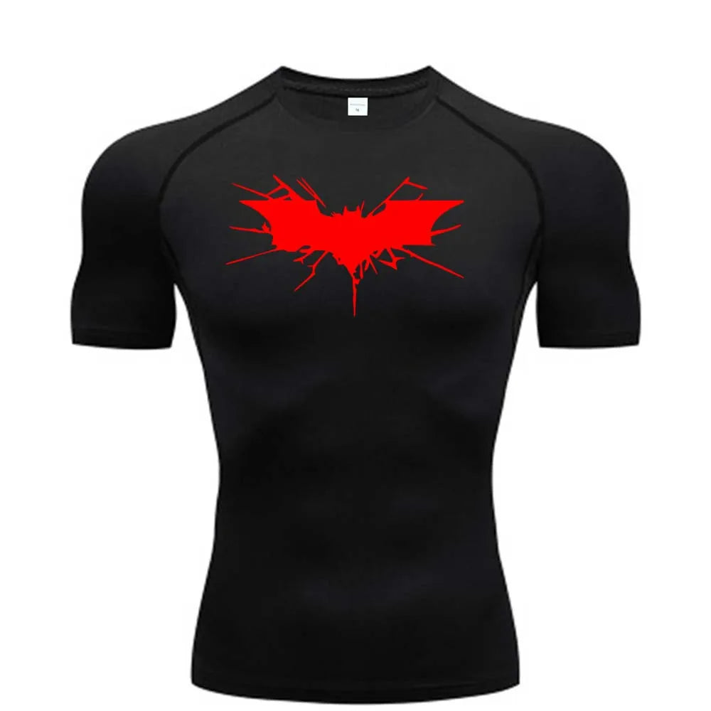 BLKED™ Bat Man v2 Short Sleeve Compression Shirt