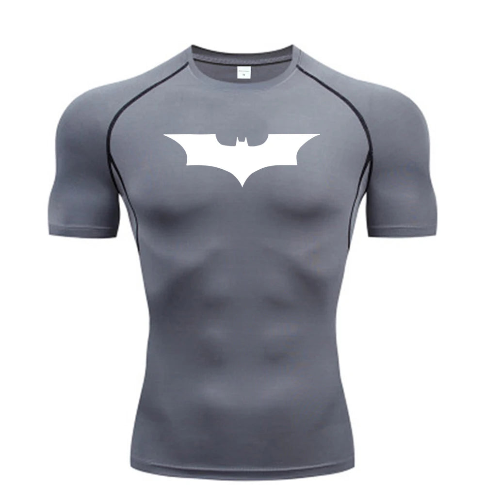 BLKED™ Bat Man Short Sleeve Compression Shirt