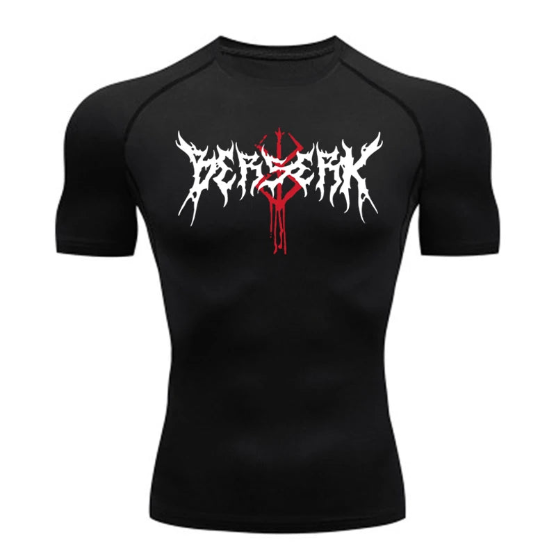 BLKED™ Berserk V2 Short Sleeve Compression Shirt