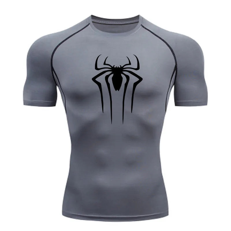 BLKED™ Spider Man Short Sleeve Compression Shirt