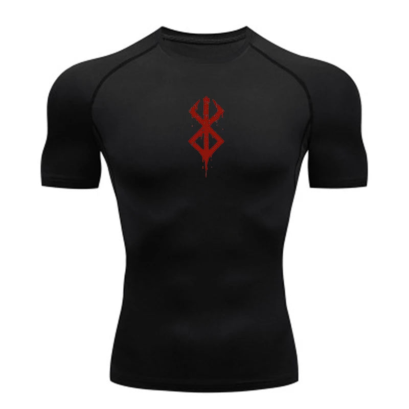 BLKED™ Berserk Short Sleeve Compression Shirt