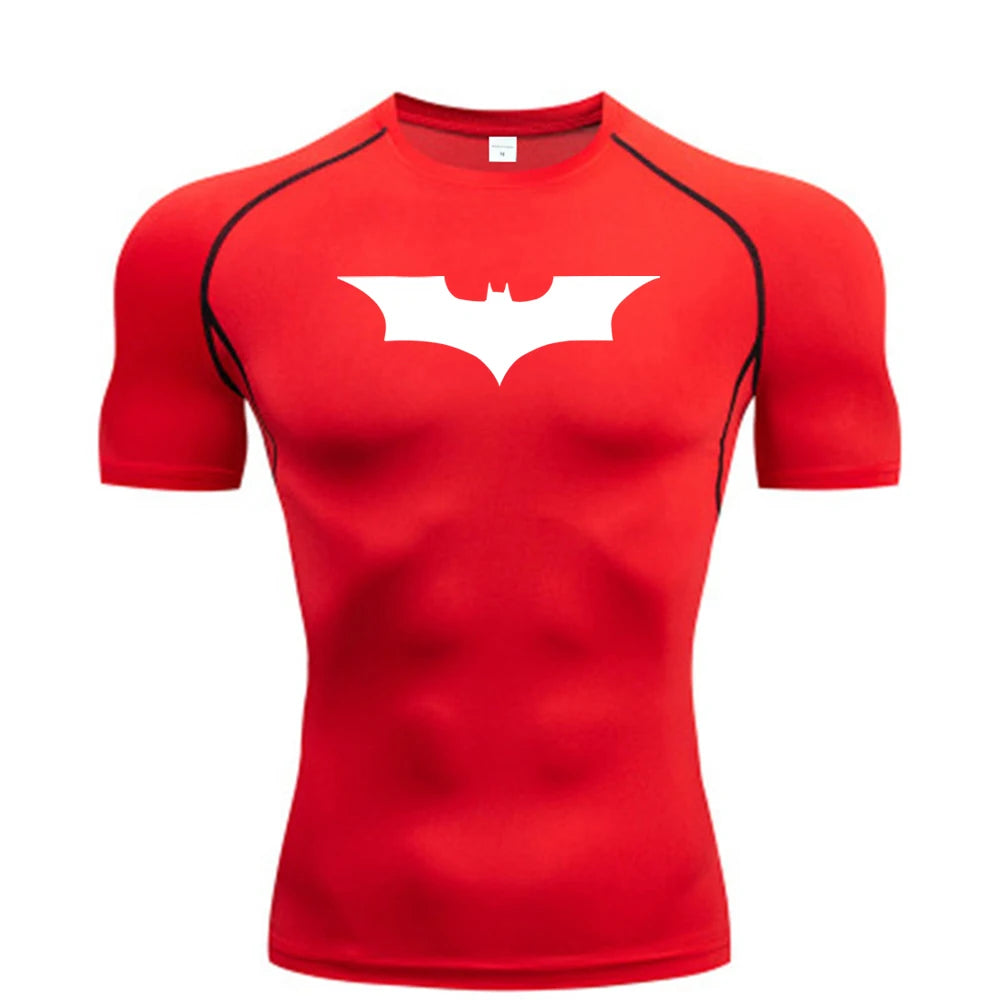 BLKED™ Bat Man Short Sleeve Compression Shirt