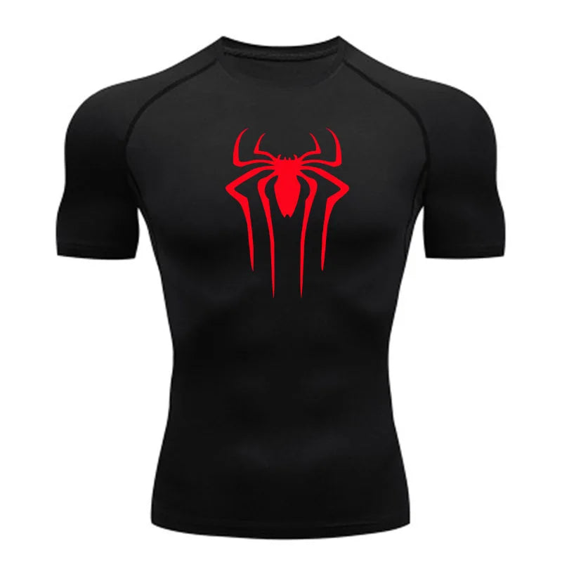 BLKED™ Spider Man Short Sleeve Compression Shirt