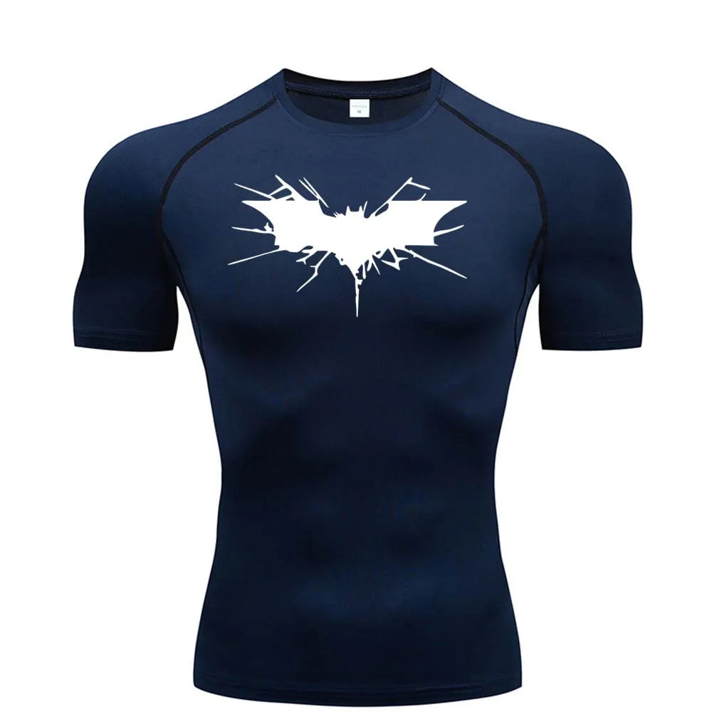 BLKED™ Bat Man v2 Short Sleeve Compression Shirt