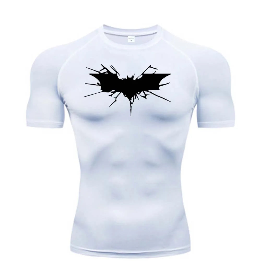 BLKED™ Bat Man v2 Short Sleeve Compression Shirt