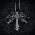 Winged Cross Necklace
