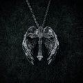 Winged Cross Necklace V2