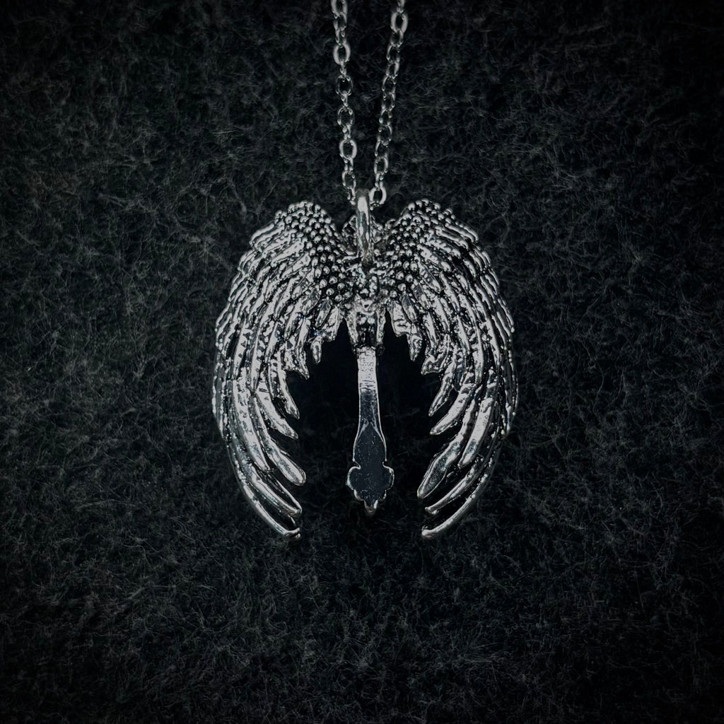 Winged Cross Necklace V2