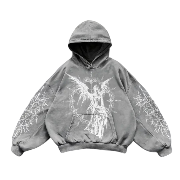 BLKED™ Gothic Angel Hoodie v2